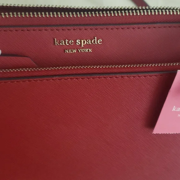 Kate Spade purse red - Picture 3 of 4